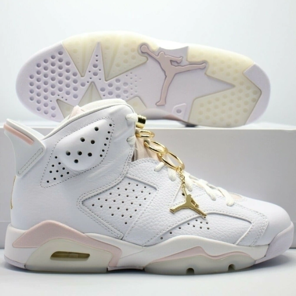 AIR JORDAN 6 GOLD HOOPS - Air Foot