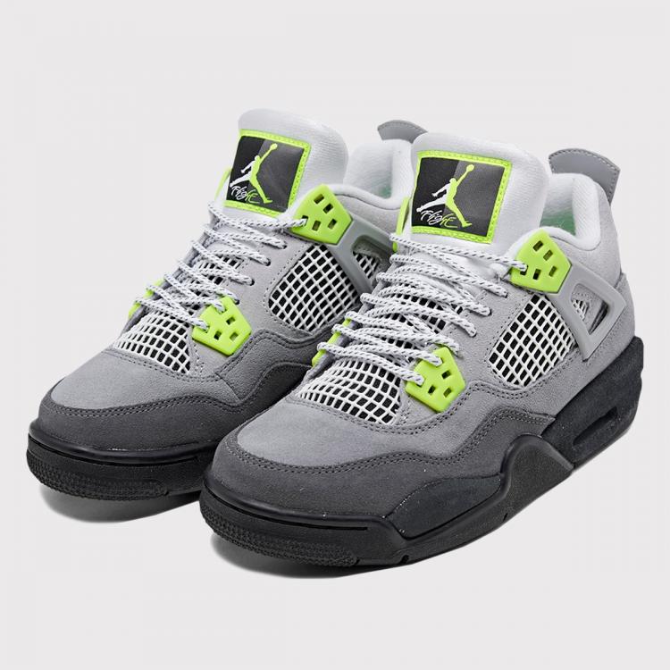 AIR JORDAN 4 RETRO NEON (IMPORTADOS) - Air Foot