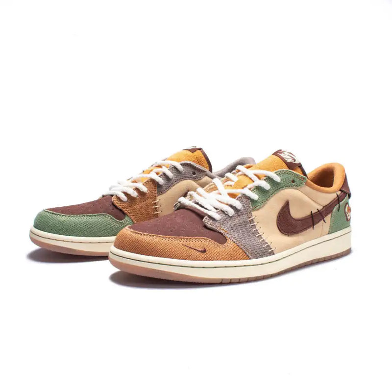 Air Jordan 1 Low Voodoo Flax and Oil Green (IMPORTADOS) - Air Foot