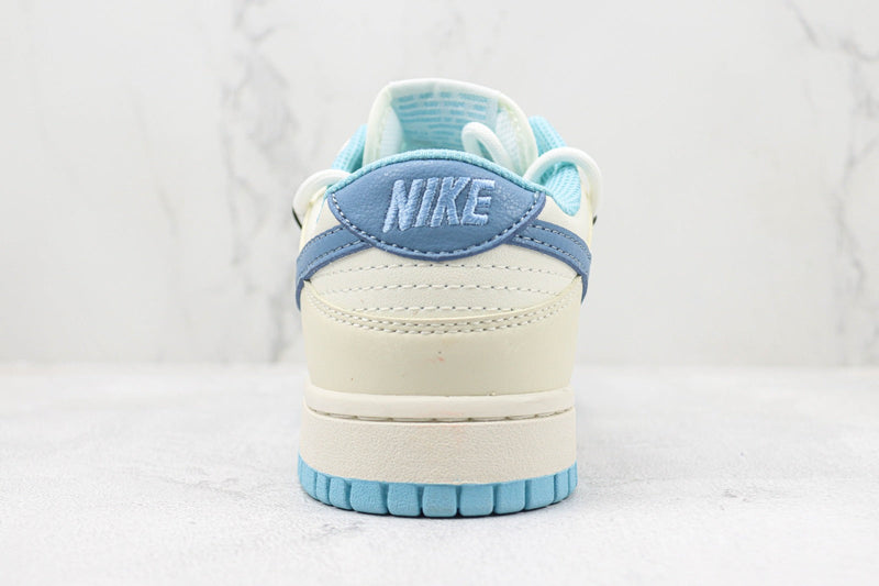 NIKE DUNK LOW STRAP WHITE AND BLUE (IMPORTADOS) - Air Foot