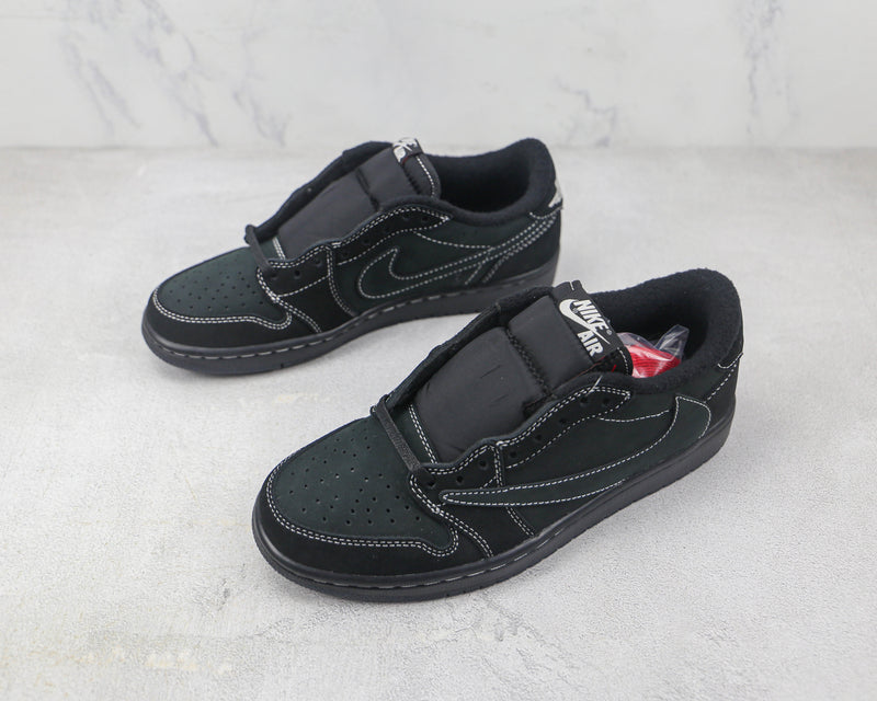 Air Jordan 1 Low Low Barb Black (IMPORTADOS) - Air Foot