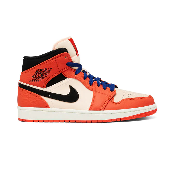 AIR JORDAN 1 MID TEAM ORANGE (IMPORTADOS) - Air Foot