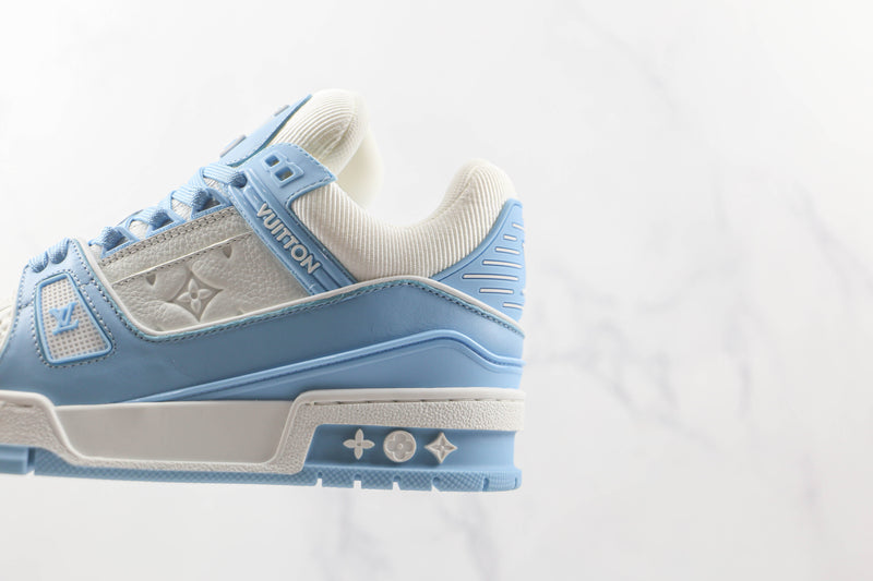 LOUIS VUITTON TRAINER LOW SKY BLUE (IMPORTADOS) - Air Foot