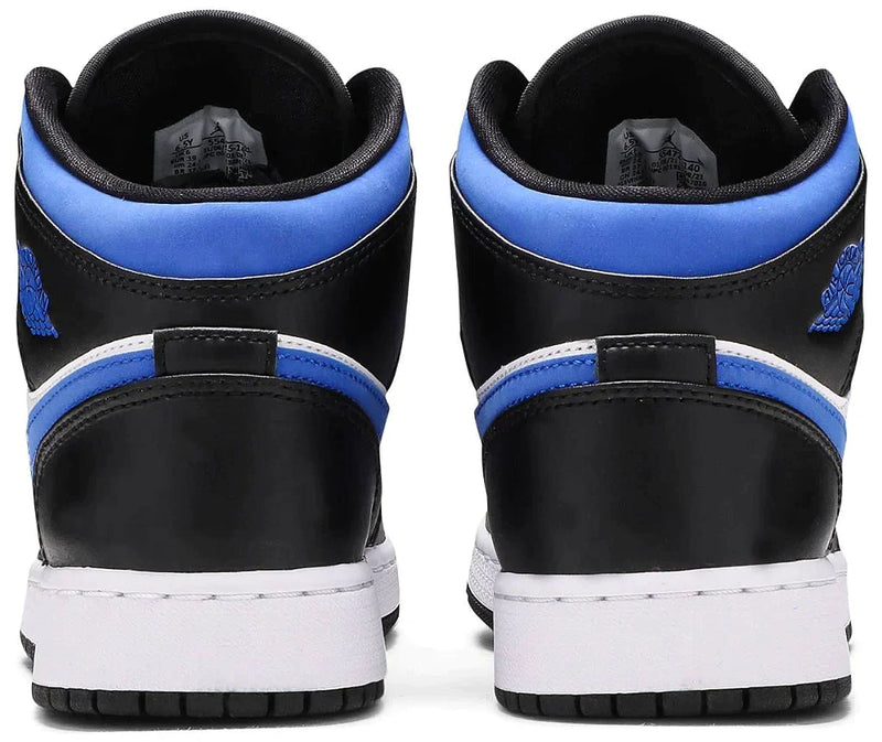 AIR JORDAN 1 MID WHITE BLACK ROYAL (IMPORTADOS) - Air Foot