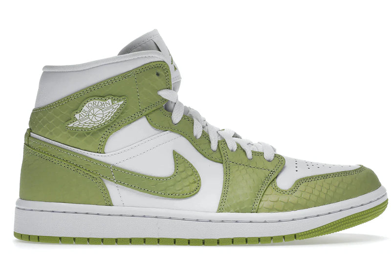 AIR JORDAN 1 MID GREEN PYTHON (IMPORTADOS) - Air Foot