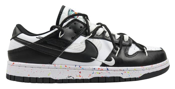 NIKE DUNK MULTI SWOOSH BLACK WHITE (IMPORTADOS) - Air Foot