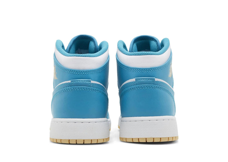 AIR JORDAN 1 MID AQUATONE CELESTIAL (IMPORTADOS) - Air Foot