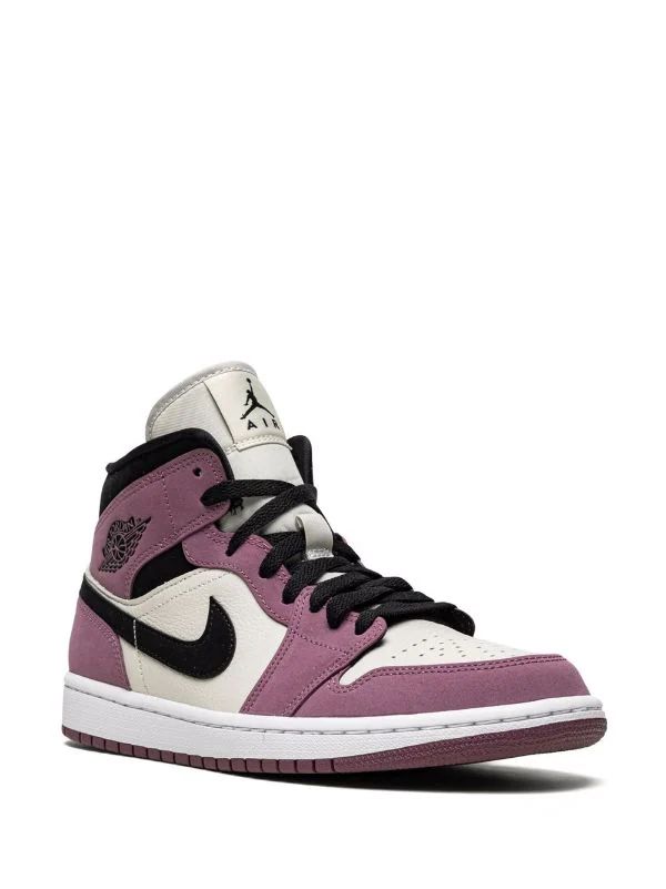 AIR JORDAN 1 MID WINE RED (IMPORTADOS) - Air Foot