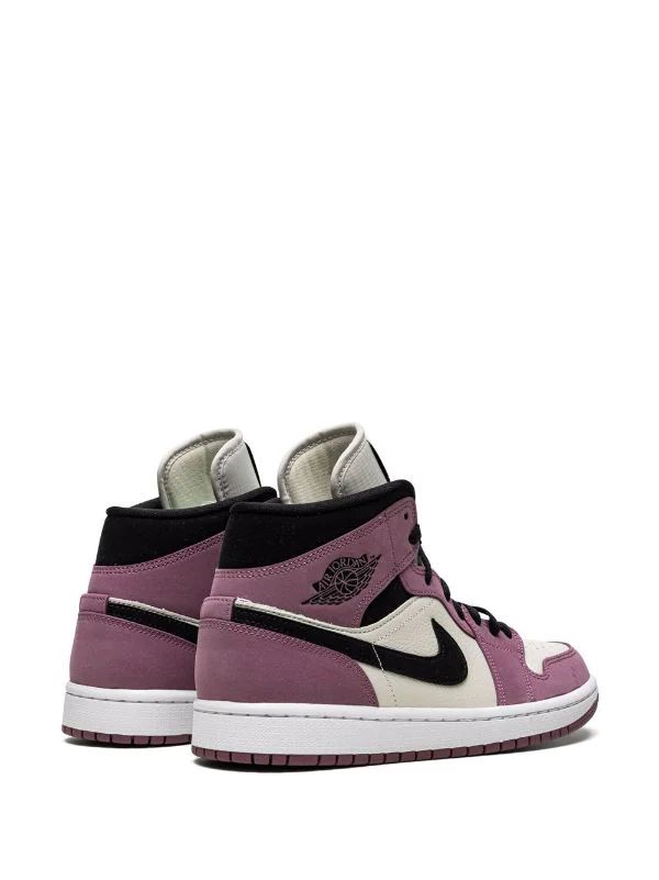 AIR JORDAN 1 MID WINE RED (IMPORTADOS) - Air Foot