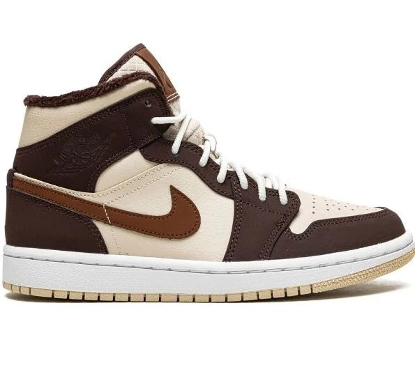 AIR JORDAN 1 MID BROWN BASALT (IMPORTADOS) - Air Foot