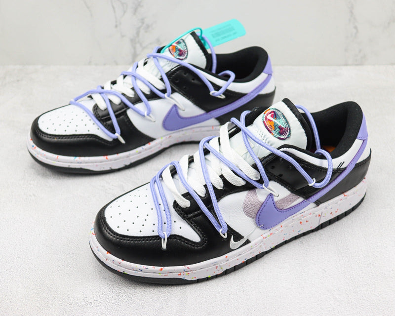 NIKE DUNK LOW MULTI SWOOSH PURPLE (IMPORTADOS) - Air Foot