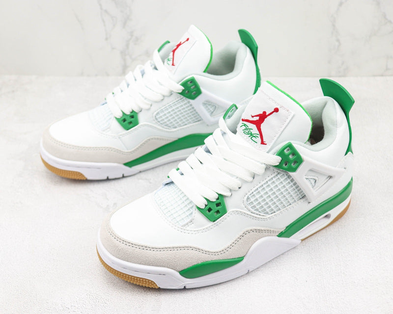 Air Jordan 4 pine green white green (IMPORTADOS) - Air Foot