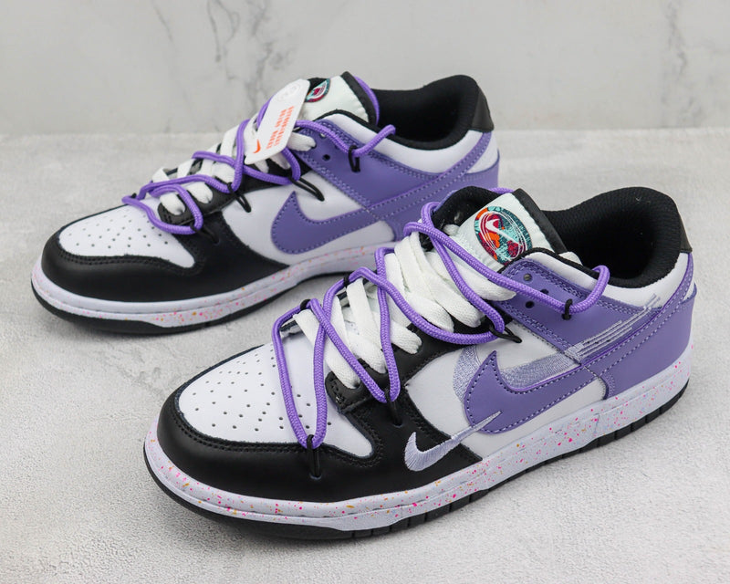 AIR DUNK TOP SERIES BLACK/PURPLE (IMPORTADOS) - Air Foot