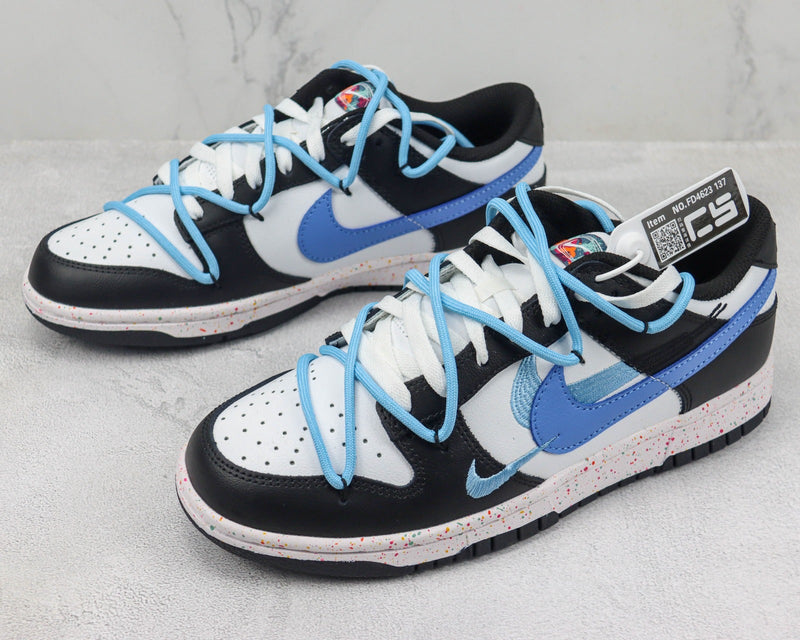 AIR DUNK TOP SERIES BLACK/BLUE (IMPORTADOS) - Air Foot