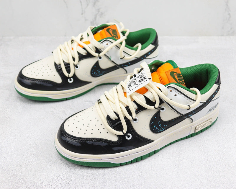 DUNK STRAP WHITE/GREEN (IMPORTADOS) - Air Foot