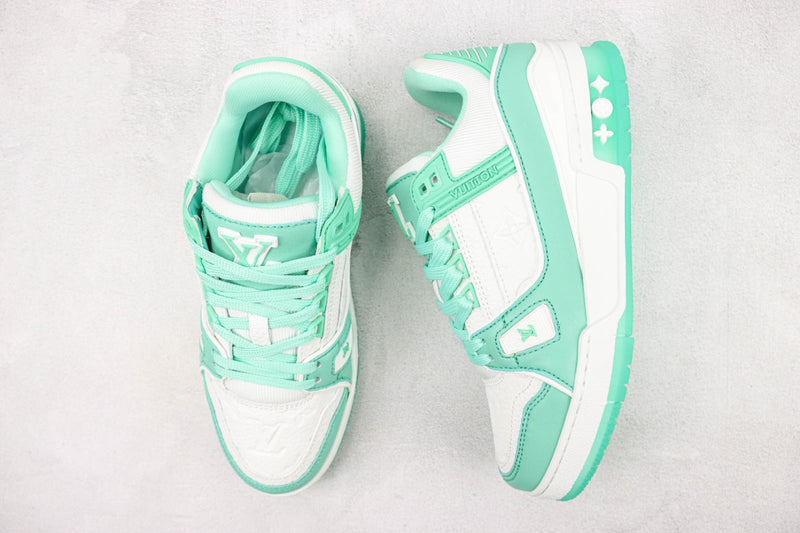 LOUIS VUITTON TRAINER LOW GREEN WATER (IMPORTADOS) - Air Foot