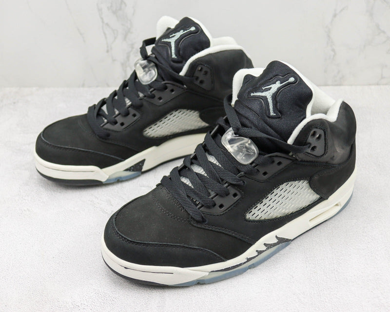 AIR JORDAN 5 RETRO MOONLIGHT BLACK (IMPORTADOS) - Air Foot