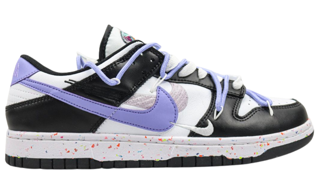 NIKE DUNK LOW MULTI SWOOSH PURPLE (IMPORTADOS) - Air Foot