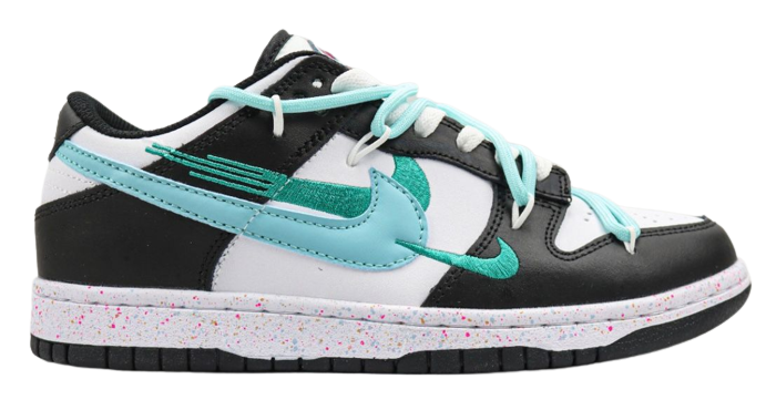 NIKE DUNK LOW MULTI SWOOSH BLUE (IMPORTADOS) - Air Foot