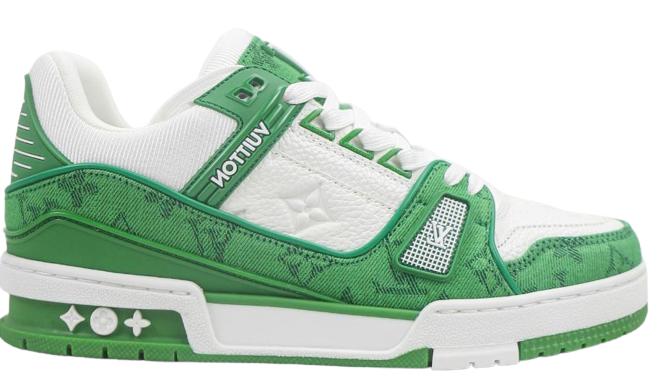 LOUIS VUITTON TRAINER LOW GREEN (IMPORTADOS) - Air Foot