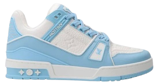 LOUIS VUITTON TRAINER LOW SKY BLUE (IMPORTADOS) - Air Foot