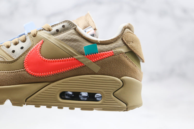 NIKE AIR MAX 90 OFF-WHITE DESERT ONE (IMPORTADOS) - Air Foot