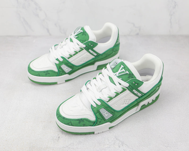 LOUIS VUITTON TRAINER LOW GREEN (IMPORTADOS) - Air Foot