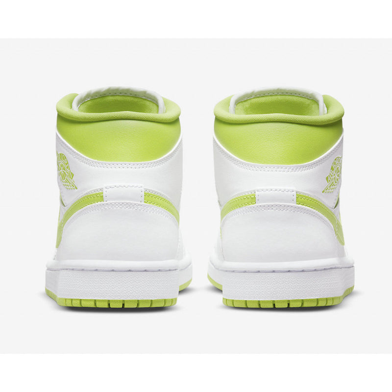 AIR JORDAN 1 MID WHITE LIME (IMPORTADOS) - Air Foot