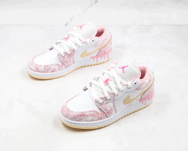 AIR JORDAN 1 LOW PAINT DRIP (IMPORTADOS) - Air Foot