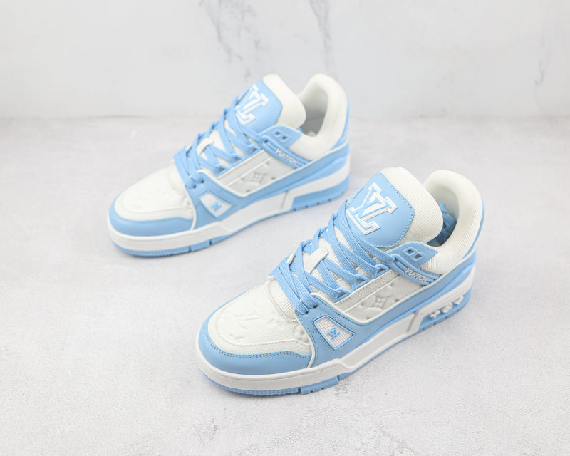 LOUIS VUITTON TRAINER LOW SKY BLUE (IMPORTADOS) - Air Foot