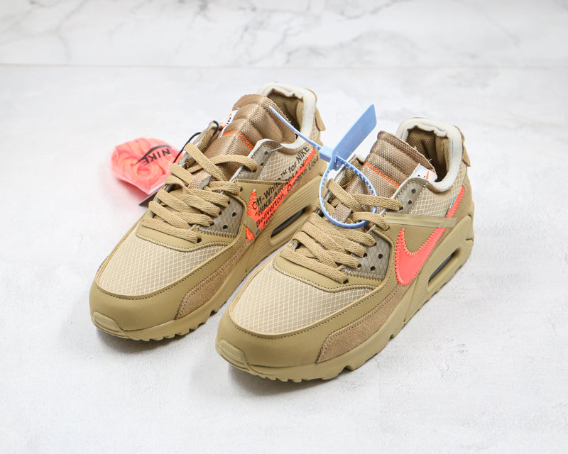 NIKE AIR MAX 90 OFF-WHITE DESERT ONE (IMPORTADOS) - Air Foot