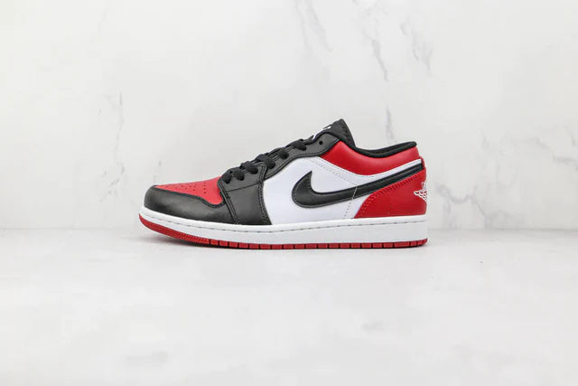 Air Jordan 1 Low Bred Toe (IMPORTADOS) - Air Foot