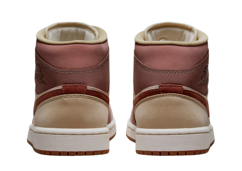 AIR JORDAN 1 MID DARK PONY SMOKY MAUVE (IMPORTADOS) - Air Foot