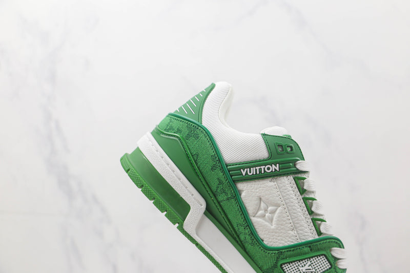 LOUIS VUITTON TRAINER LOW GREEN (IMPORTADOS) - Air Foot