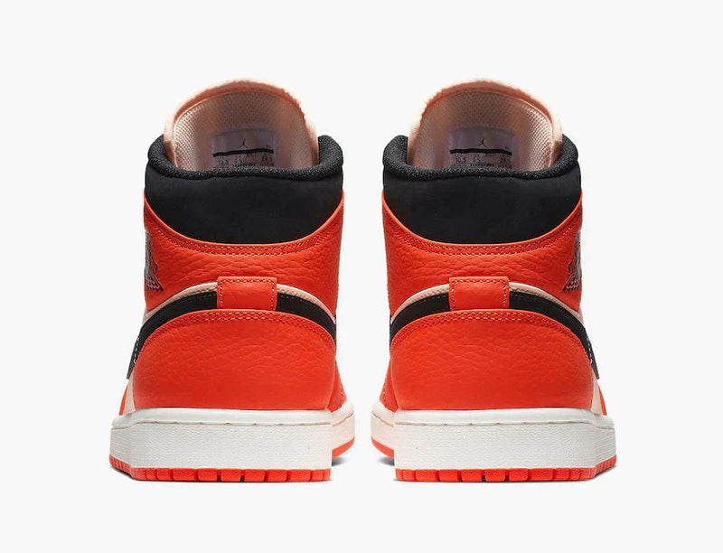 AIR JORDAN 1 MID TEAM ORANGE (IMPORTADOS) - Air Foot