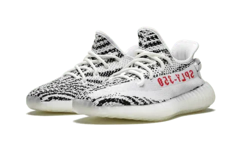 ADIDAS YEEZY SPLY 350 BRANCO E LISTRA PRETRAS (IMPORTADOS) - Air Foot