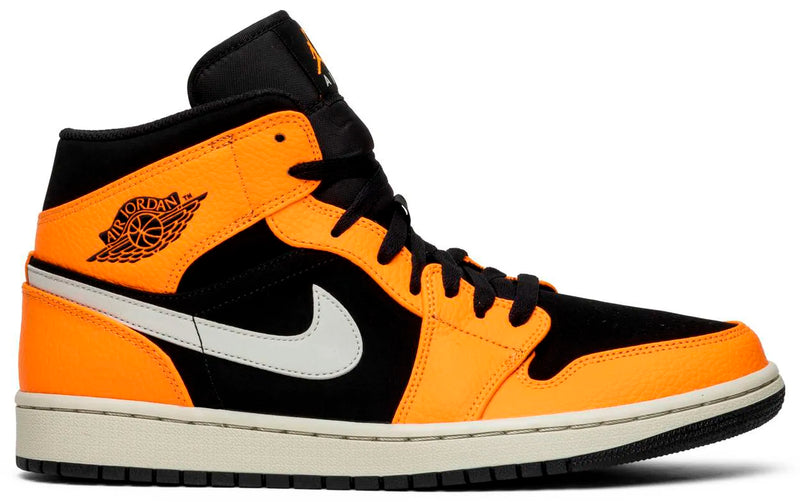 AIR JORDAM 1 MID BLACK CONE (IMPORTADOS) - Air Foot