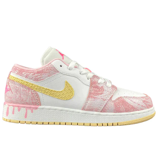 AIR JORDAN 1 LOW PAINT DRIP (IMPORTADOS) - Air Foot