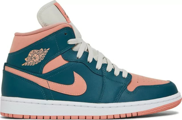 AIR JORDAN 1 MID DARK TEAL GREEN (IMPORTADOS) - Air Foot